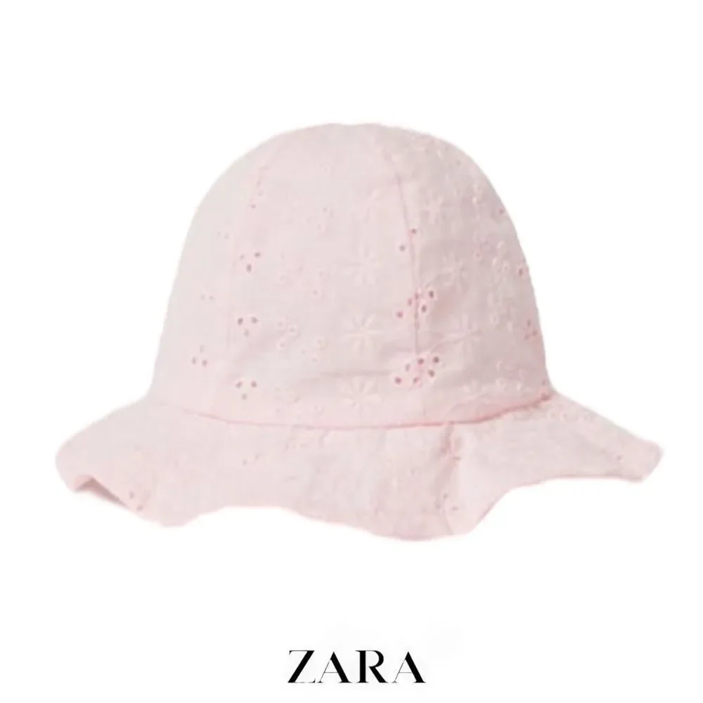 ZARA Kids | Pink | SWISS EMBROIDERED HAT